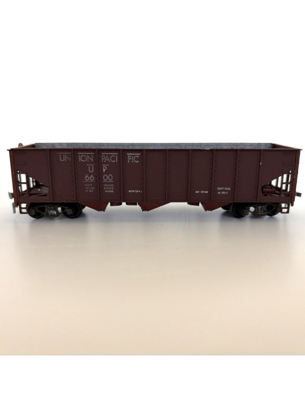 Lot 2 MDC Roundhouse HO 40' Hopper 40' AAR Boxcar Diecast Metal Assembled Kits - Picture 6 of 16